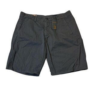 NEW Goodman Brand mens 32 magnet gray micro pattern flat front shorts NWT $148